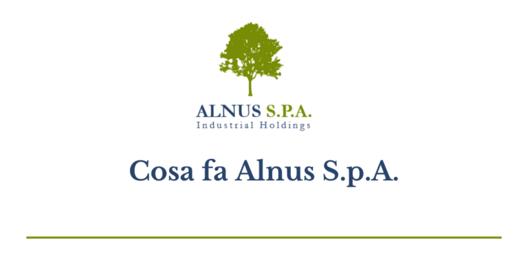 Cosa fa Alnus S.p.A.